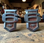 1962 1963 Chevrolet Chevy Ii Nova Fender Emblems Pair 3791536 2-1/8". Fixed Price $39.95.