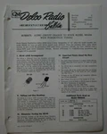Gm Delco Car Radio Service Bulletin Brochure Model 980464A Supplement Buick 1963. Fixed Price $8.80.