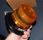 Whelen 1502A Amber Dome Strobe Light Beacon 12V 24V 28V 48V Dc Permanent Mount. Fixed Price $59.99.
