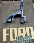 1966-67 Ford Mustang Fairlane 289 V8 Smog Pump Thermactor Mounting Bracket & Arm. Fixed Price $50.00.