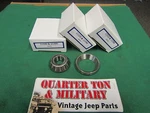 Steering King Pin Bearing Kit Premium Fits Willys Jeep Mb CJ2A M38A1 Dana 25. Fixed Price $80.00.