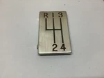 1963 Corvette Shifter Indicator Plate Gm# 3823432 Oem Used Only. Fixed Price $35.99.