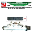 Jaguar XK120 Tandem Master Cylinder Support Tapped Mounting Plate. C7216. Fixed Price $14.31.
