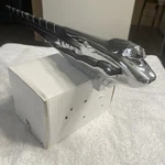 1942,46 Desoto Deluxe Custom Convertible Flying Goddess Hood Ornament $1000. Fixed Price $664.00.