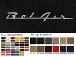 Lloyd Mats Velourtex Chevrolet Bel Air Custom Logo Front Floor (1953-1975). Fixed Price $153.99.