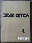 Official 1971 Ferrari 365 GTC4 Owner's Manual Handbook Unused Purchased In Italy. Fixed Price $249.99.