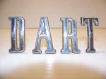 1967 1968 Dodge Dart Quarter Panel Emblems Oem #2784578 2784579 2784580 2784581. Fixed Price $74.96.