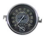 Vw Bug Bus Ghia Isp 120 Mph Speedometer W/combo Gas Fuel Gauge Beige Numericals. Fixed Price $325.00.