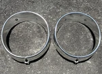 1965 Ford Falcon Headlight/headlamp Trim Bezel/door Left/right. Fixed Price $119.65.