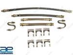 Brake Hose Kit Big Fits For Willys Mb Gpw CJ2A CJ3A CJ3B M38A1 Jeeps Aes. Fixed Price $39.09.