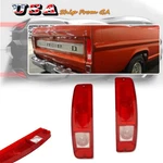 Taillights Lenses Only Pair Set 1967-1972 Ford Truck F100/250/350/E100/E200. Fixed Price $29.99.