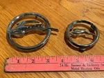 Chevy Impala Quarter Panel Emblem Gm Oem #4877314 (5) 1962-1963/1967 Chevrolet. Fixed Price $39.00.