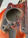1957, 58 Corvette, Chevy Bell Housing Iron 3733365 T10 Transmission Clutch Fork. Fixed Price $240.80.
