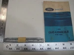 Nos Ford 1966 67 68 Galaxie 500XL Instrument Panel Ash Tray Receptacle Slide. Fixed Price $99.00.
