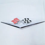 Nos 1959 Chevrolet Impala El Camino Hood Emblem Flags 348 Chevy 3759108. Fixed Price $125.00.