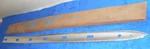1962 Ford Galaxie 500 4-DOOR Sedan Wagon Nos Lh Quarter Finish Panel Molding. Fixed Price $199.00.