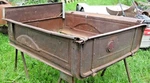 A1926MODEL1927T Ford Roadster Pickup Box Tailgate Turtle Deck Lid Street Rat Rod. Fixed Price $2495.00.