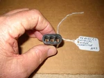Nos Mopar 1946-60 Dodge Chrysler Plymouth Desoto Female Wiring Connector Hole. Fixed Price $20.00.
