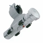 Vintage Chrome Flashlight W/ Steering Column Mount, For Rat Rod Car & Truck. Fixed Price $35.95.