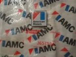 Nos Amc American Motors Amx Javelin 1972 Logo Square Original Bag. Fixed Price $49.99.