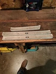 1961-64 Impala Lesabre Bonneville Catalina 88 Fisher Door Sill Plate 4-DR. Fixed Price $40.00.