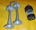 Vintage Car Flame Trumpet Kit Horn - Air Set. Fixed Price $75.85.