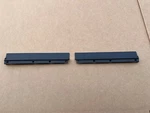 1976 Cadillac Eldorado Front Bumper Headlight Filler Panels Left And Right. Fixed Price $79.99.