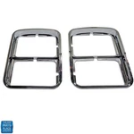 76-77 Monte Carlo Chrome Light Bezels Gm 371167 371168 Pair. Fixed Price $139.99.