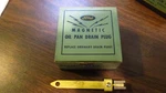 Vintage Nos 1942-46 Ford Cyl Models Magnetic Drain Plug W/instruction 357983-S. Fixed Price $5.00.