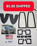 1961 - 1965 Lincoln Continental Door Handle Rubber / Taillight Gasket Kit New. Fixed Price $85.00.