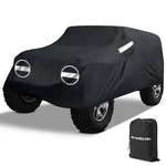 Black Car Cover All Weather Protection For Jeep Wrangler 4DR Jku Jlu 2007-2024. Fixed Price $52.99.