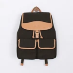 Miim Lucas Khaki Backpack Leather Trim Korean Fashion Classic Drawstring. Fixed Price $199.00.