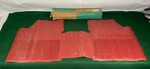 Nos 1964 Chevelle Accessory Full-width Rear Floor Mat Unit Red Gm 985716. Fixed Price $299.95.