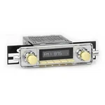 Retroradio For 1958-67 Volkswagen Beetle With "sapphire"-style Plate Bt Aux Am/f. Fixed Price $256.99.