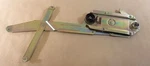 1955 1957 Pontiac Chevy Hardtop & Conv Front Door Window Regulator Rh, C4646531R. Fixed Price $145.00.