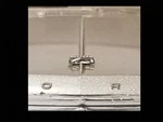 1965 Amt Ford Galaxie Promo, Friction Kit Car Repro Plastic Hood Ornament. Fixed Price $7.50.