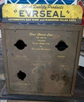 Vintage Stant Evrseal Gas Cap Radiator Display Cabinet Wall Counter. Fixed Price $115.00.
