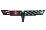 New Trim Parts: 5018 / 1981 Corvette Fuel Door Emblem 9032349. Fixed Price $64.99.