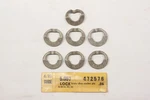 Lot Of Nos 1933-35 Chevrolet Brake Shoe Anchor Pin Lock Hardware Gm 472576. Fixed Price $26.95.