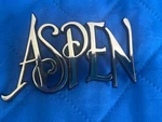 Nos 1976-1980 Dodge Aspen Fender Badge Emblem. Fixed Price $44.00.