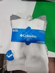 Columbia Men's Athletic Crew Socks White Sz Large 6-12 (6 Pairs) Super Soft. Fixed Price $20.00.