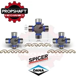 Kit Of Three Dana Spicer 1310 Series 5-153X Grease Able Universal Joints GU1000. Fixed Price $75.90.