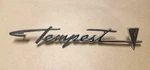 1961 1962 Pontiac "tempest" Dash Instrumental Panel Script Emblem, C4821704R. Fixed Price $32.00.