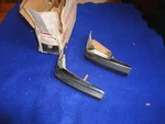 1973 Chevrolet Monte Carlo Rear Bumper Guards, 994373, N.o.s. 350, 454. Fixed Price $49.95.