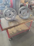 Vintage Ansen Sprint Slots Front Runner Rims 15 X 4 1/2 Bp Ford Mopar No Curb. Fixed Price $1199.99.