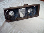 Cadillac Deville Front Headlight Bucket Mounting Bracket W. Side Molding Trim. Fixed Price $48.99.