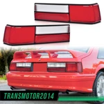 Pair Set Taillights Taillamps Lens Fit 87-93 Ford Mustang Fox Body Lx Style. Fixed Price $59.96.