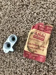 Nos Ford C0AB 5943147-A Left Tailgate Striker Plate 1960 Station Wagon New. Fixed Price $21.00.