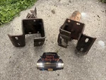 1978-1980 Monte Carlo Rear Bumper Mounting Brackets Used Oem. Fixed Price $125.00.