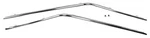 1971-73 Ford Mustang Coupe Drip Rail Molding 2-PIECES New. Fixed Price $205.34.